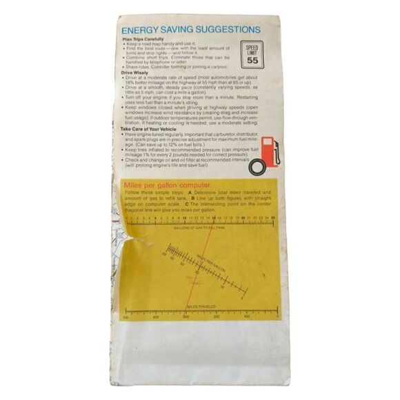 Vintage Rand McNally Ohio Official Auto Road Map Mid 1980s Travel Ephemera USA. - Picture 8 of 16